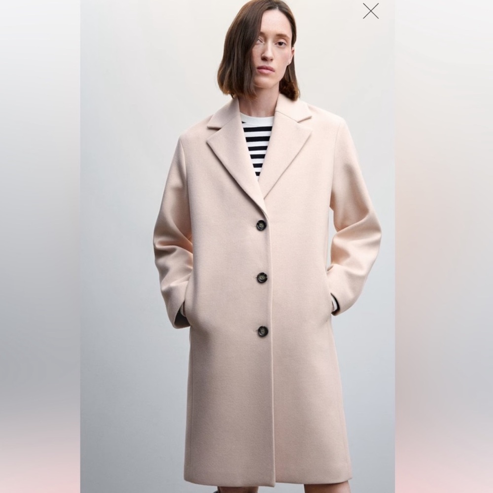 Mango wool coat